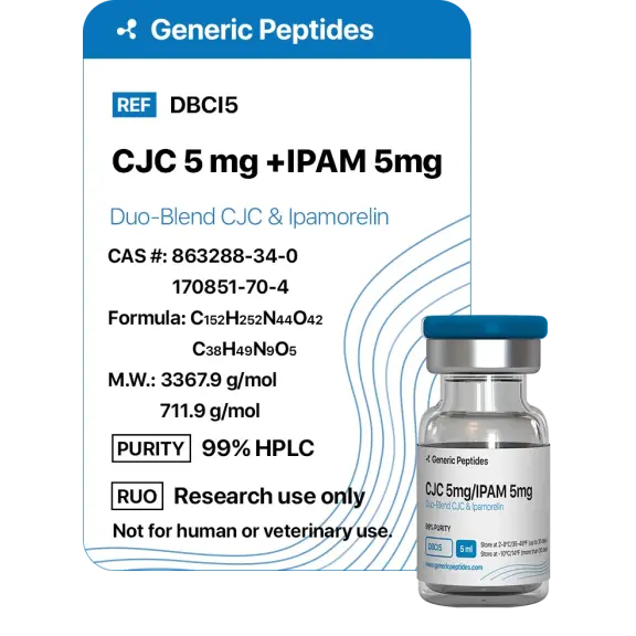 Duo-Blend CJC & Ipamorelin - Generic Peptides