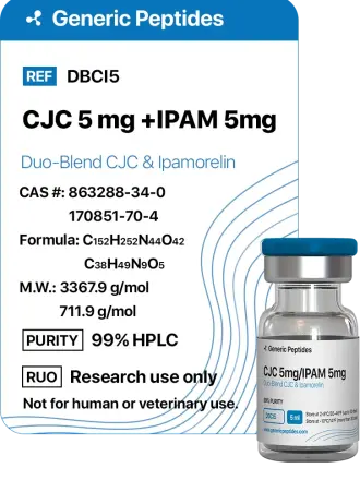 Duo-Blend CJC & Ipamorelin - Generic Peptides
