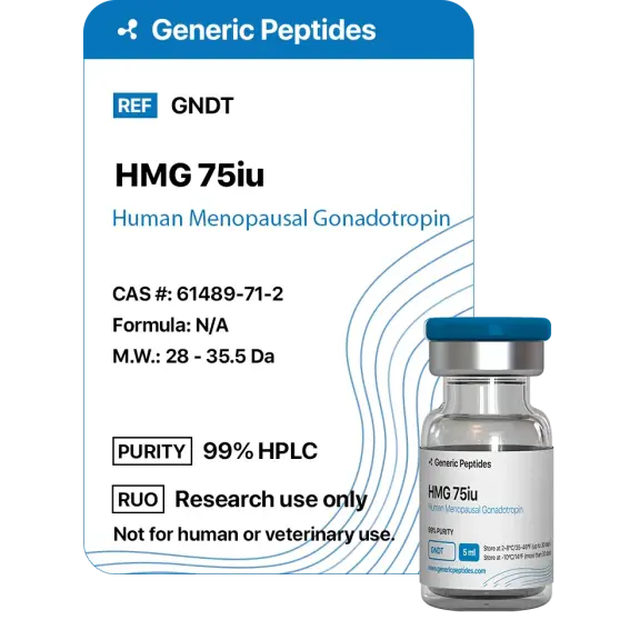 HMG 75 IU - Generic Peptides