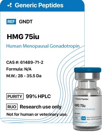 HMG 75 IU - Generic Peptides