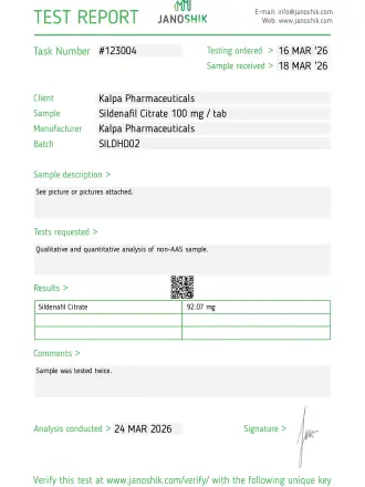 Sildenaxyl - Kalpa Pharmaceuticals