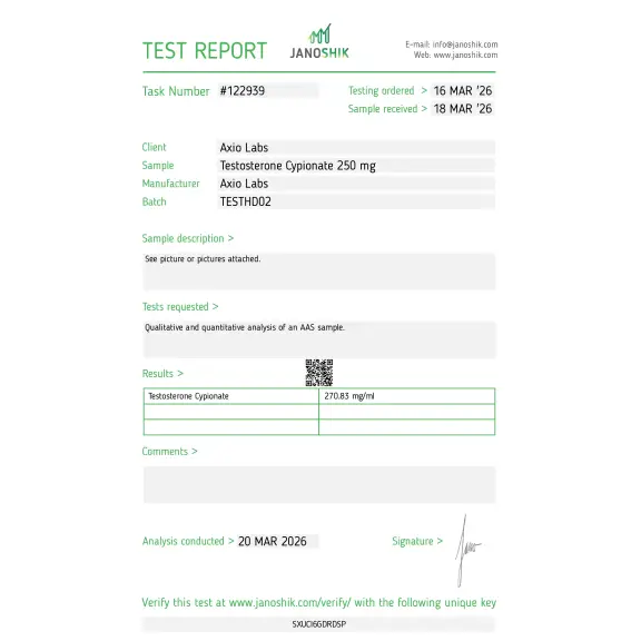 Testaplex Testosterone - Axiolabs