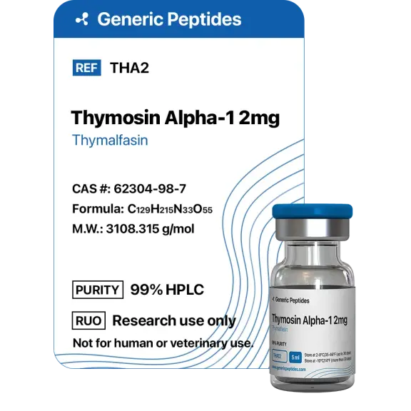 Thymosin Alpha-1 - Generic Peptides
