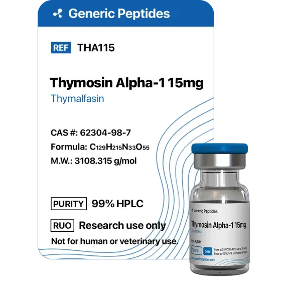 Thymosin Alpha-1 - Generic Peptides